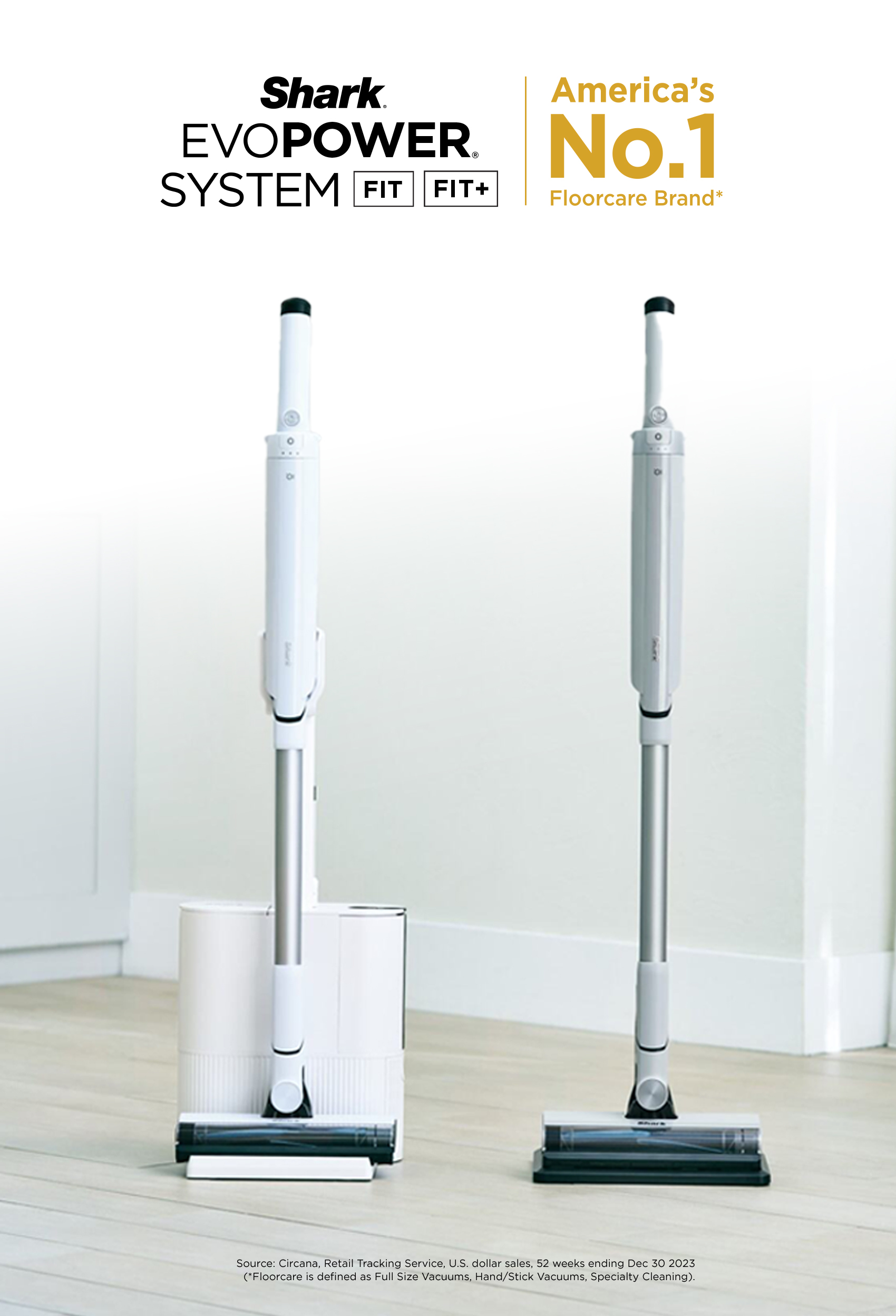 Shark EvoPower System FIT / FIT+ Cordless Vacuum - LC100 / LC150 ...