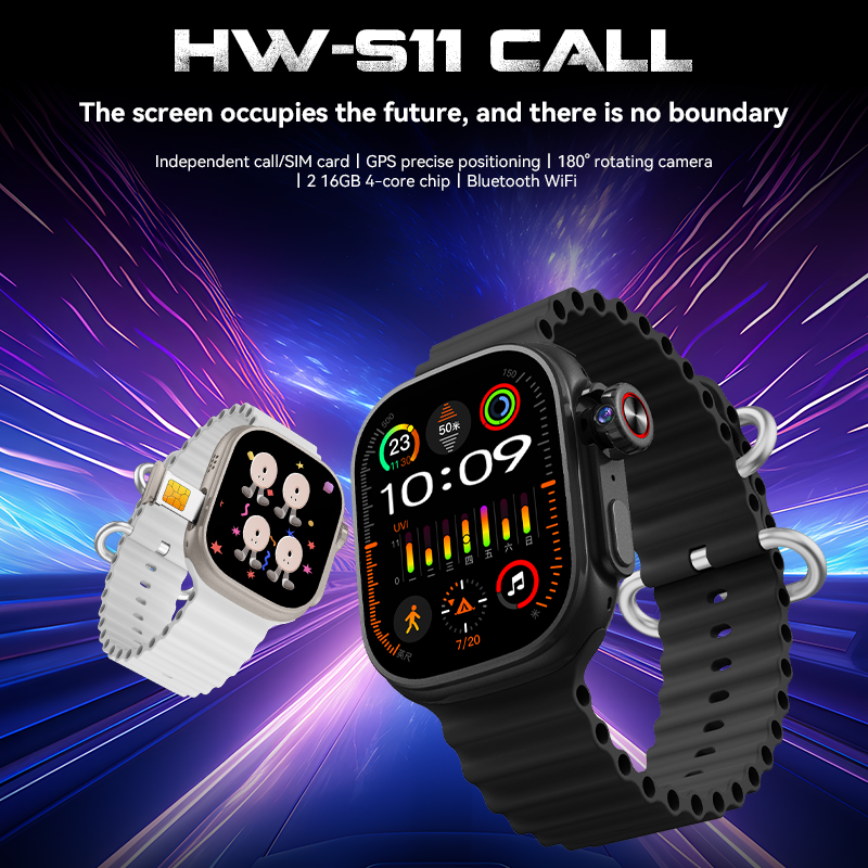 HW-S11 CALL Smart Watch With Sim Slot 4G Phone Call SmartWatch Video ...