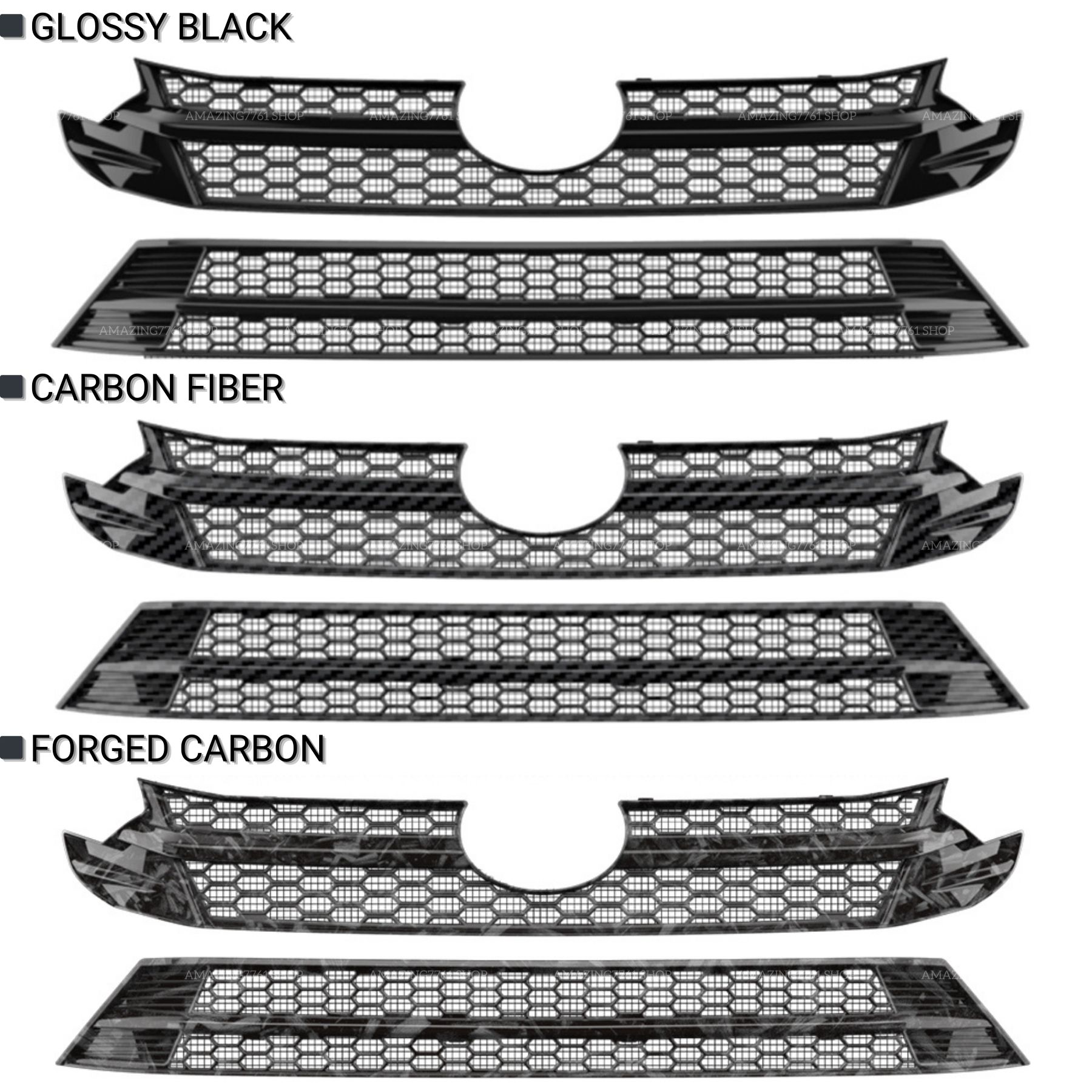 AMAZING Perodua Myvi Mg3 Facelift 2022-2025 Car Maxcomb Sport Honeycomb ...
