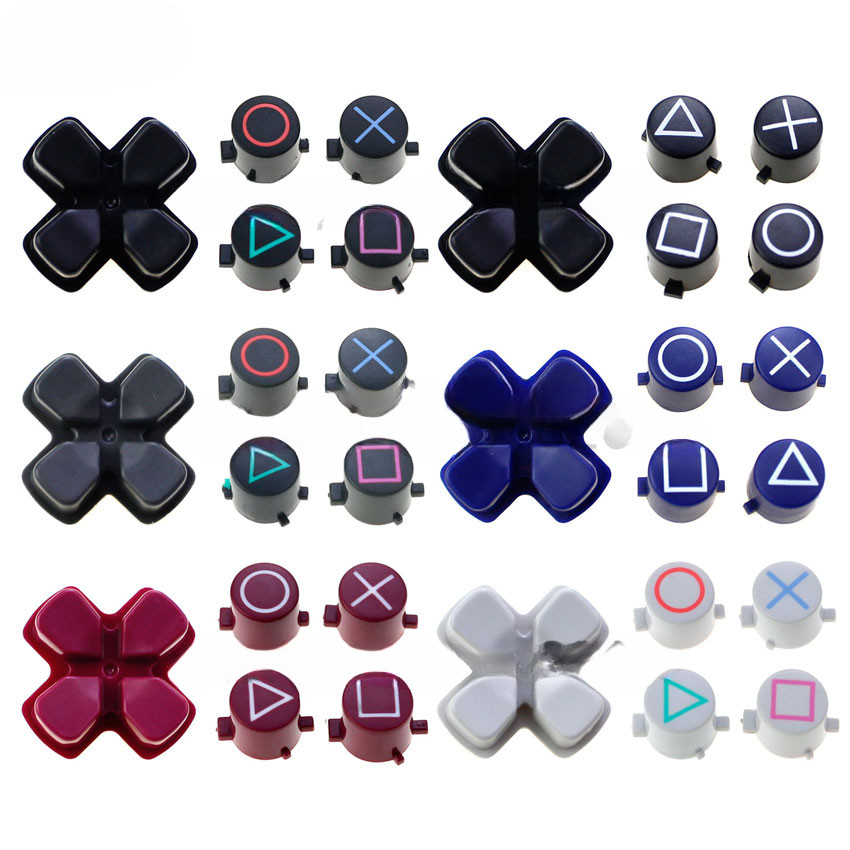 PS4 ABXY Buttons Circle Square Triangle ABXY Cross Button Repair Part ...