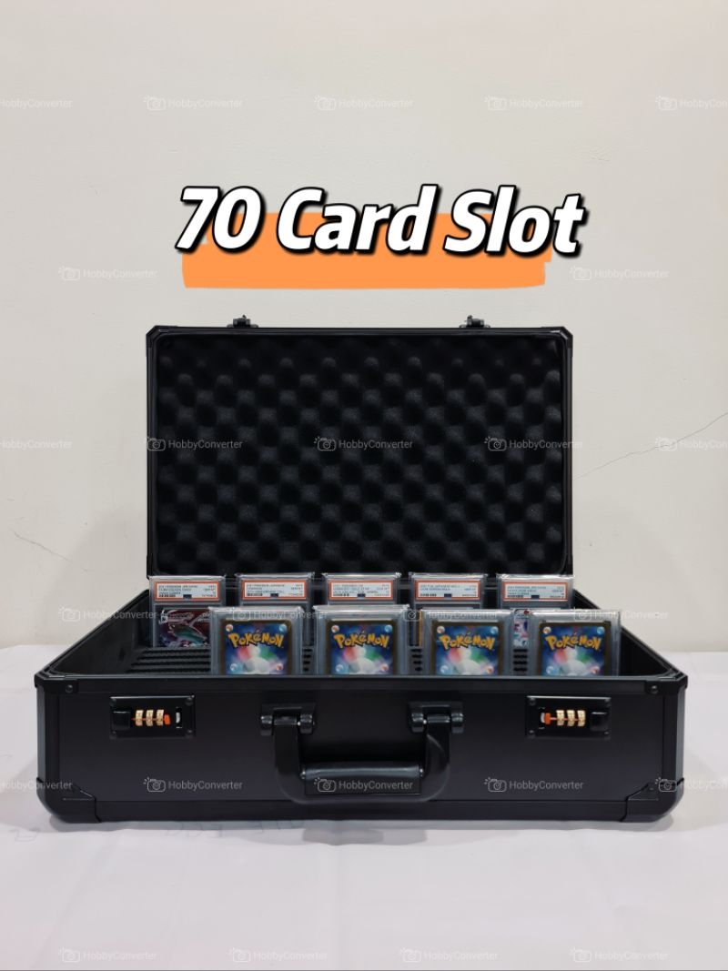 Premium PSA Box｜70 Card Slot 插卡式箱包🔐 Number Lock (HCB06) – Slab Box ...
