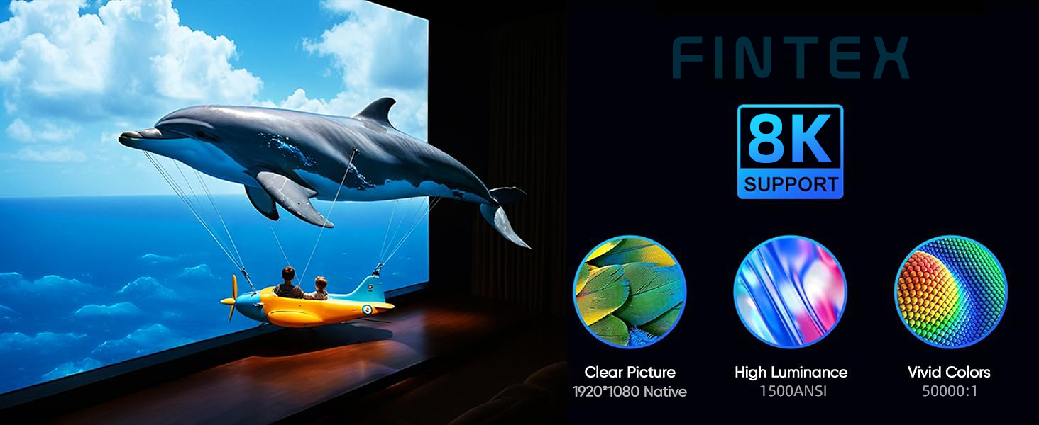【Full 8K】Apexus LT5 Auto Focus 1920P Android 9.0 Intelligen Projector ...