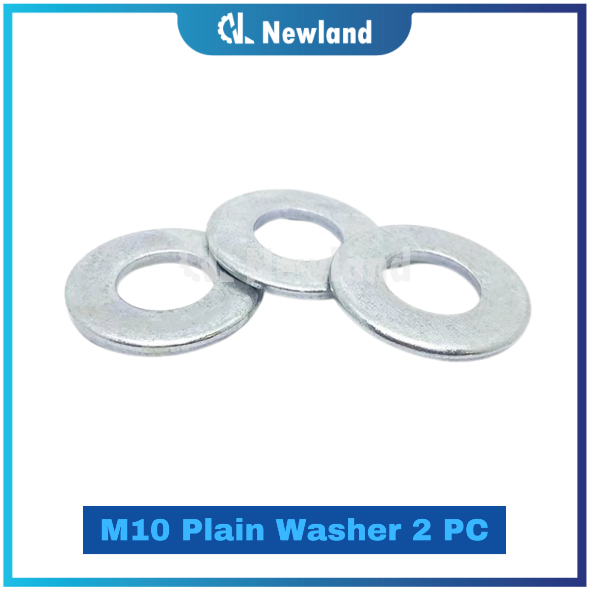 Newland M10 Fine Thread Bolt and Nuts / Plain Washer / Spring Washer ...