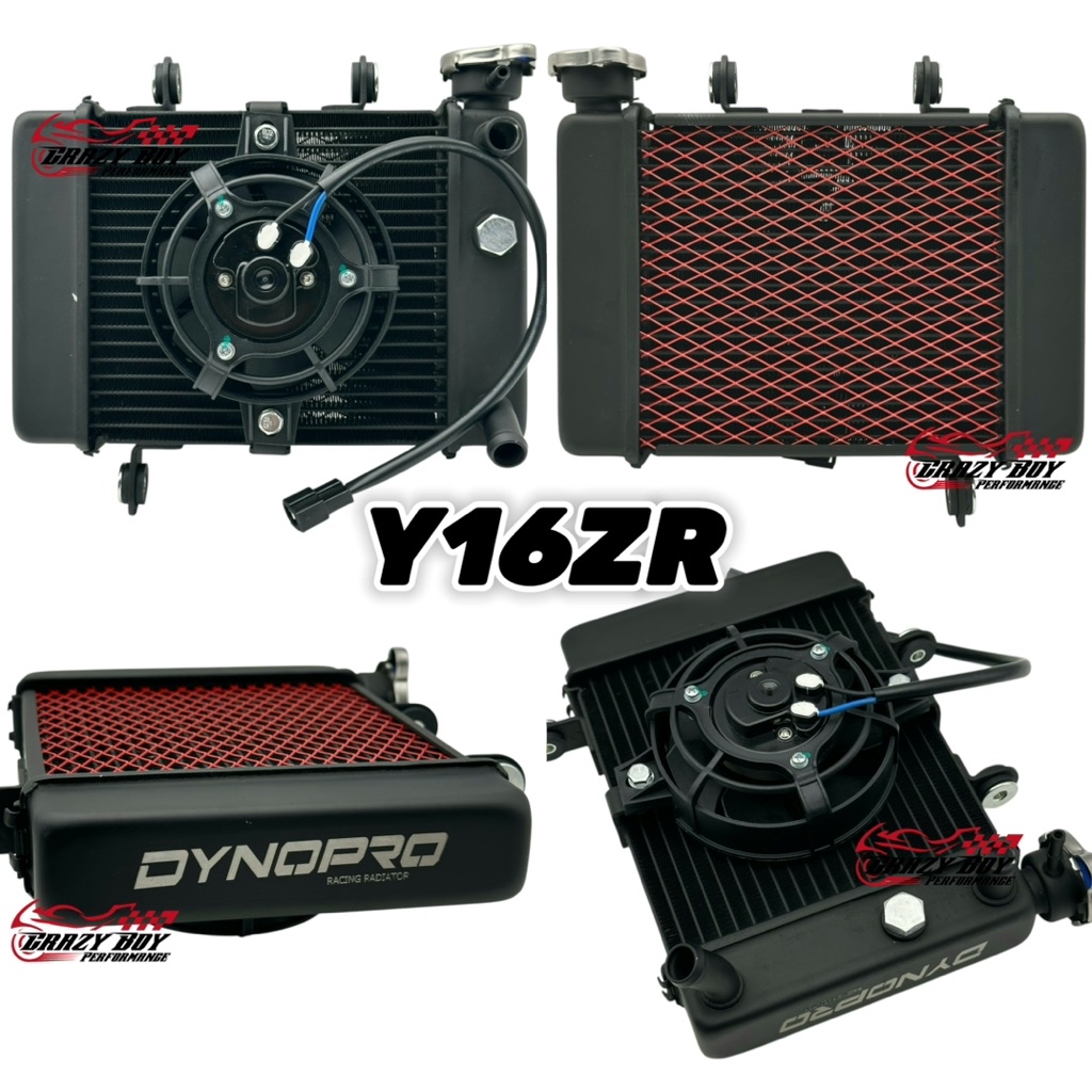DYNOPRO RACING RADIATOR 600ML SIAP KIPAS BESAR Y15ZR LC135 V1-V8 Y16ZR ...