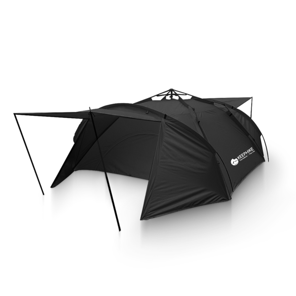 KEEPHIKE Portable Tunnel Tent Outdoor Camping Overnight Anti-Rainstorm ...