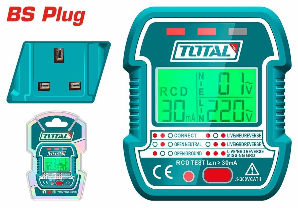Total Socket Tester TESST30012 | Shopee Malaysia