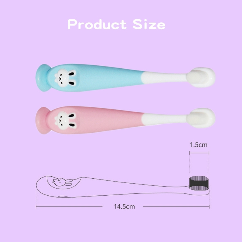 Kids Rabbit Toothbrush with Box – Soft Bristles, 2-12 Years Training ...