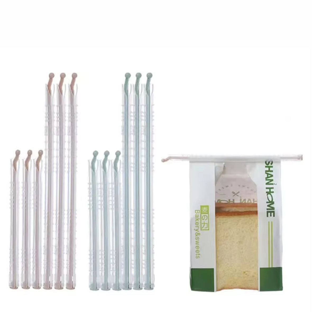 Tradlux Food Clipper Plastic Bag Clip Food Sealed Sticks Kitchen Food ...