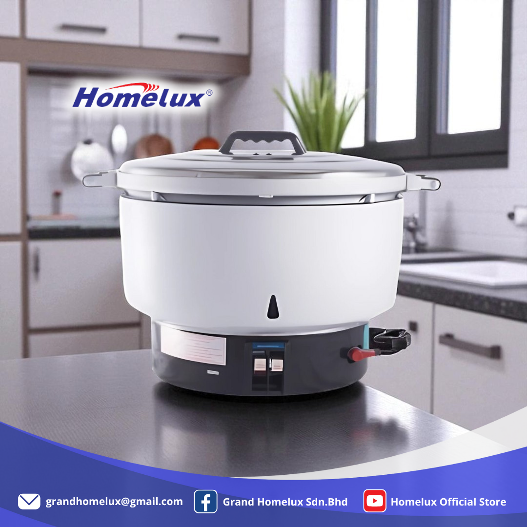 HOMELUX COMMERCIAL GAS RICE COOKER HGRC SERIES HGRC-15 PERIUK NASI