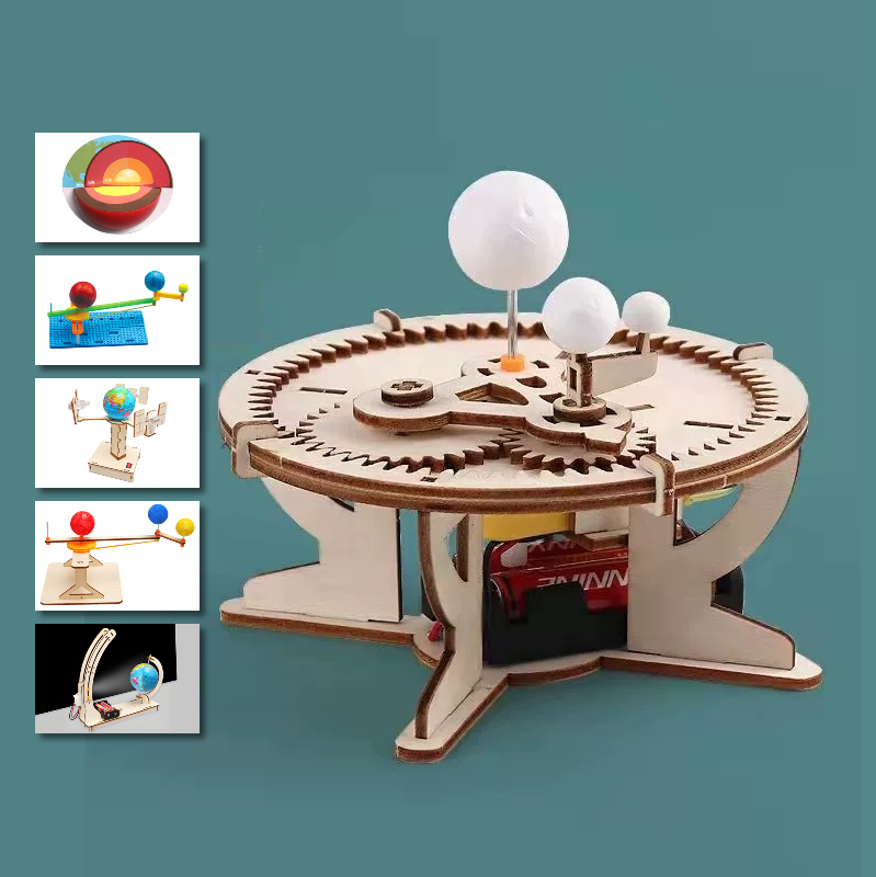 DIY Sun Earth Moon Planet Solar System Science Kids Toys Educational ...