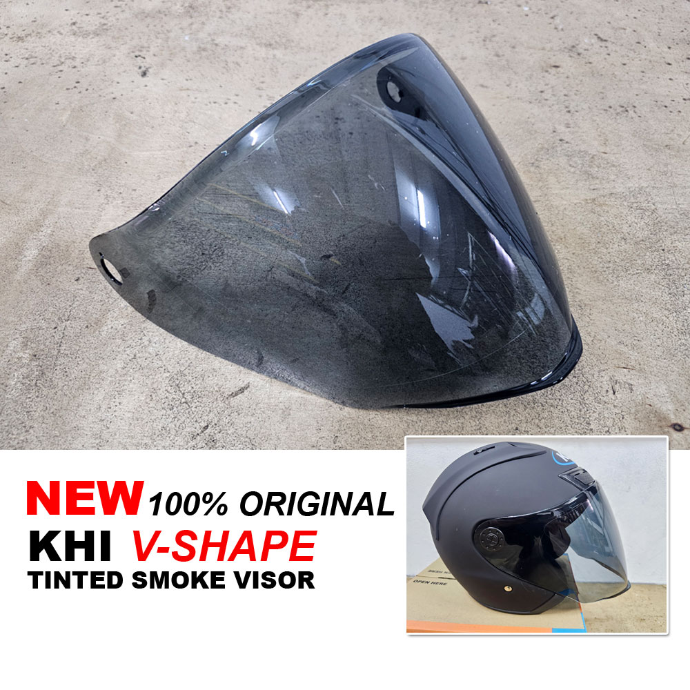 [NEW 2026] KHI V-SHAPE TINTED SMOKE VISOR-KHI RR, K12.1,RRX (100 ...