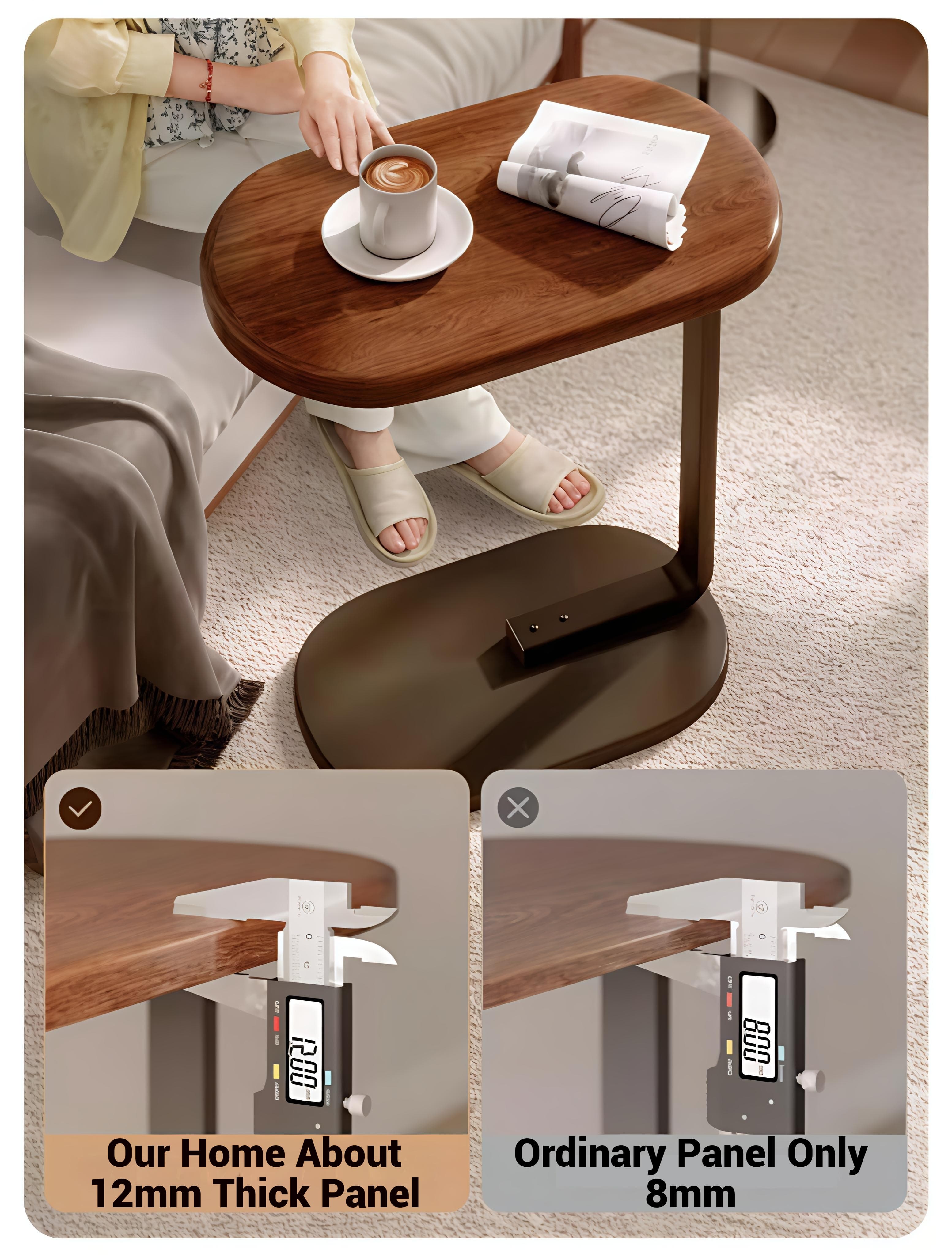【Ready Stock】Side table Coffee Table Wood Corner Desk Living Room ...