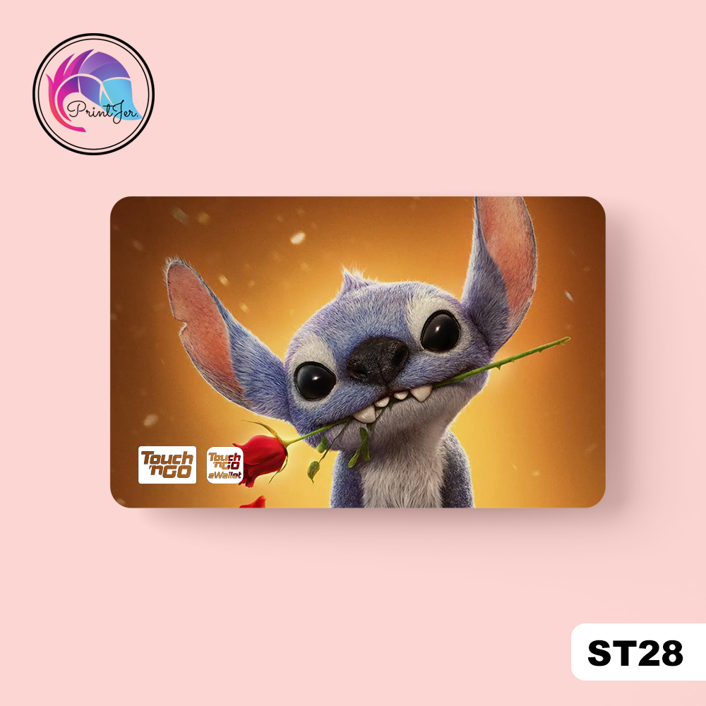 STITCH ( SERIES 2 ) - Touch n Go Card Sticker Cover (Waterproof, High ...
