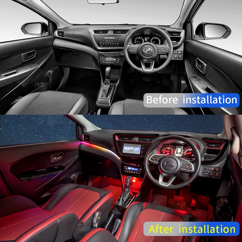 TCS myvi 2018-2025 car smart rgb 22in1 oem series car ambient light ...