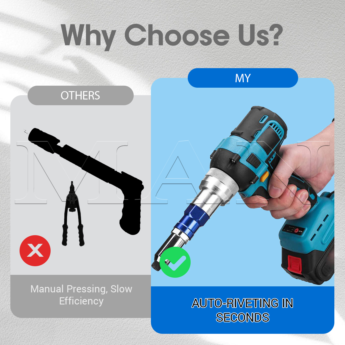 10000N Cordless Brushess Rivet Nut Guns Electric Rivet Guns Screwdriver ...