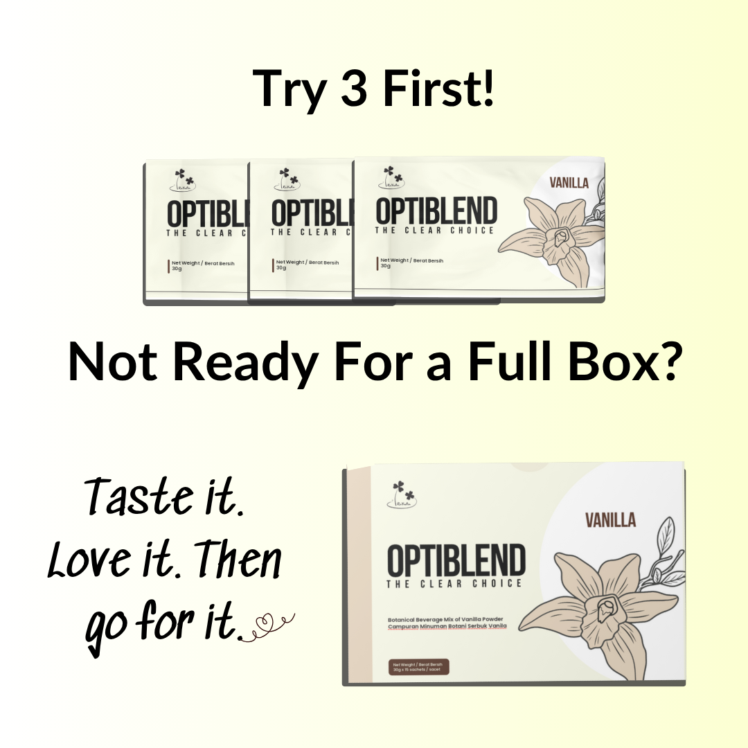 RuYuAn OptiBlend Botanical Beverage Powder [Meal Drink] 30Gx 3Sachets ...