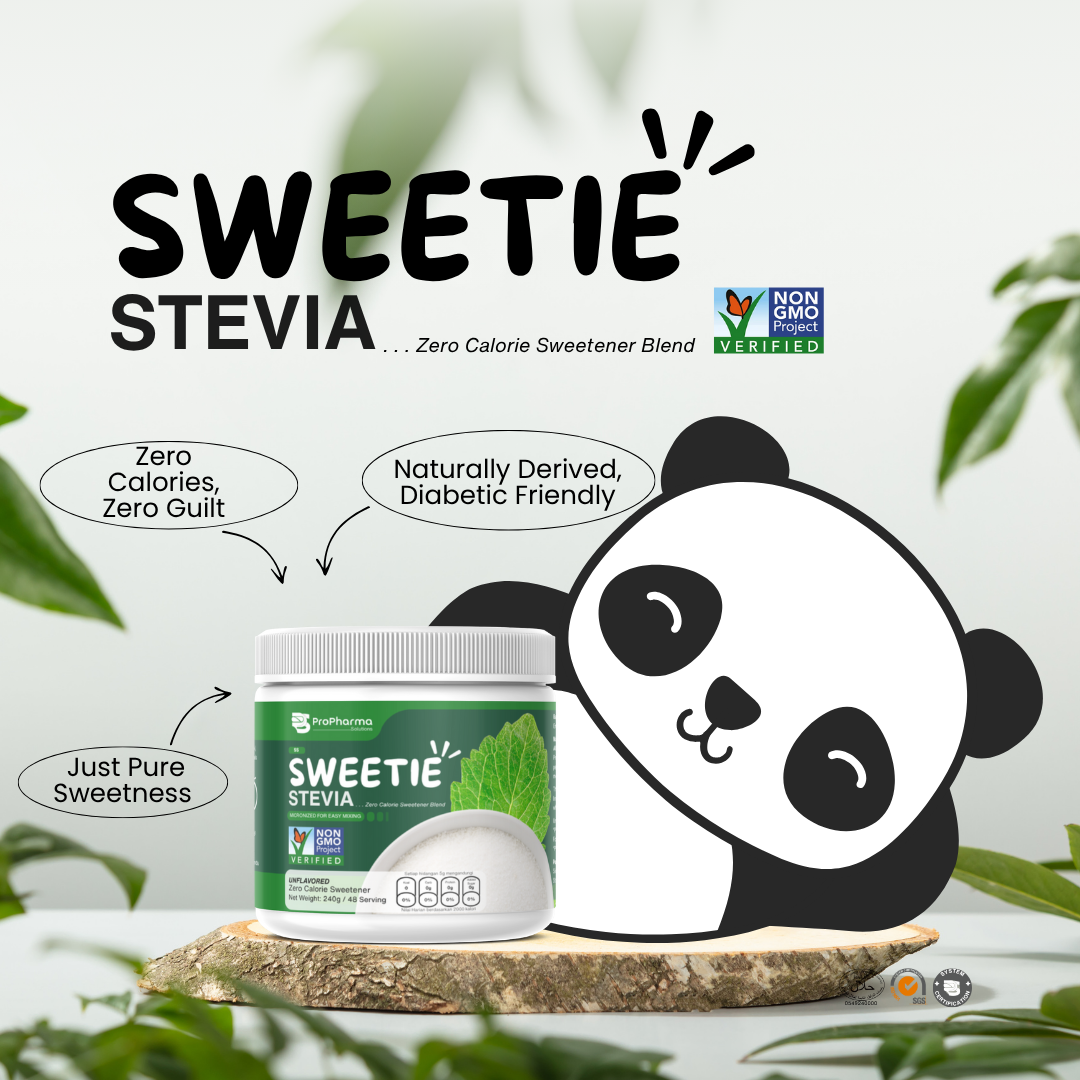 PPS SS Sweetie Stevia | Zero Calorie Sweetener | Unflavoured | 240g 955 ...