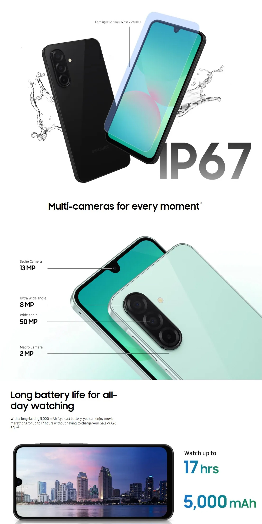 Samsung Galaxy A27 5G 8GB RAM 256GB ROM 6.7” Super AMOLED 120Hz 50MP ...