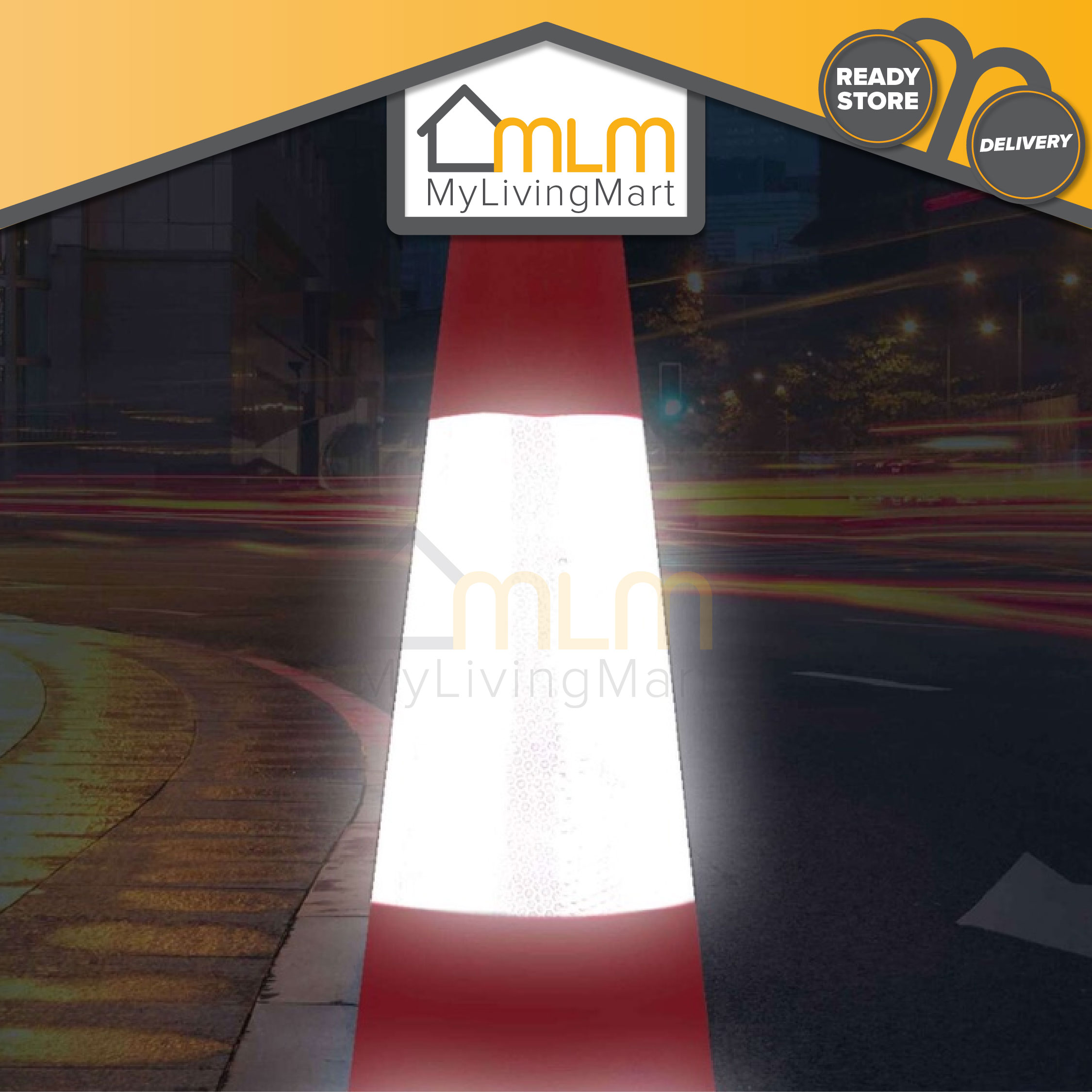 PVC Reflective Signal Warning Safety Cone Reflective Line Traffic Cone ...
