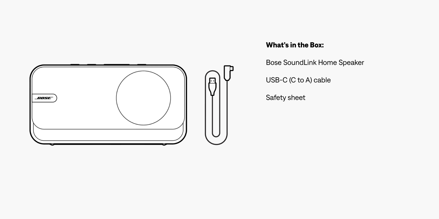 (NEW) Bose SoundLink Home Portable Speaker