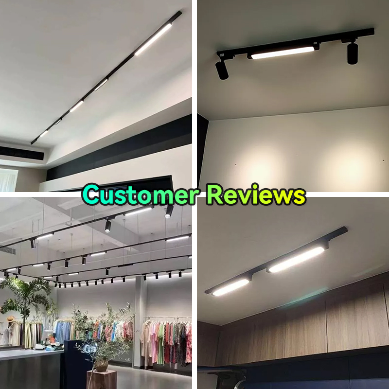 CHENBEN Linear Led Track Light 3 Color Changeable Spotlight Track Light ...