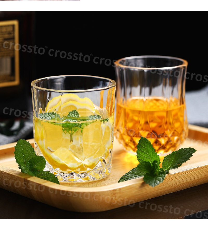 Crossto Gelas wiski cawan kristal Cawan kopi Gelas wiski Gelas wain ...