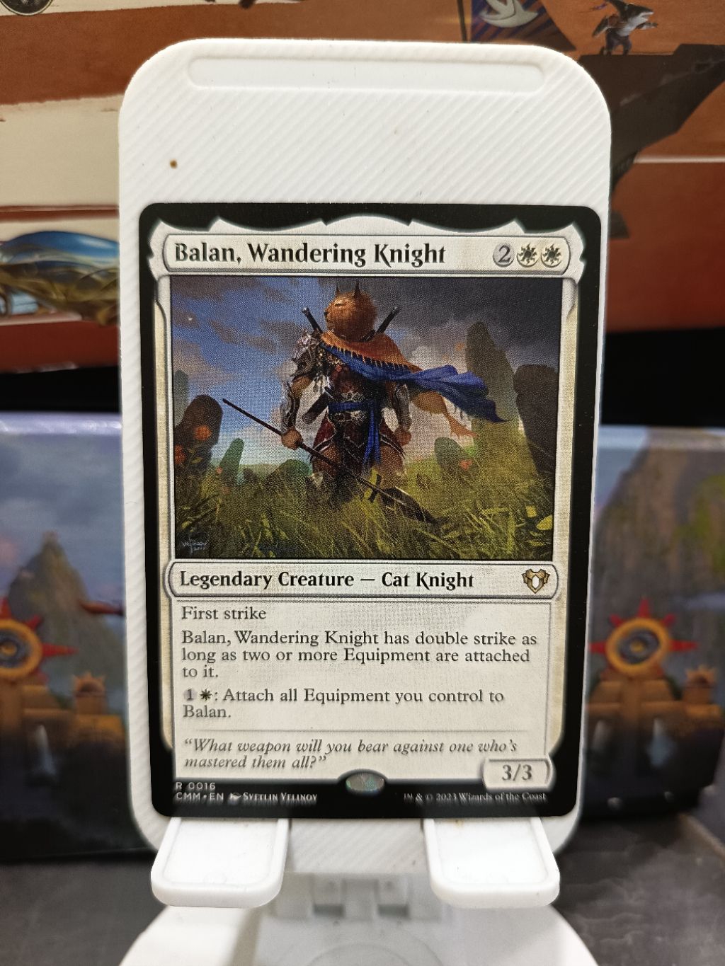 MTG Singles (CMM) Balan, Wandering Knight | Shopee Malaysia