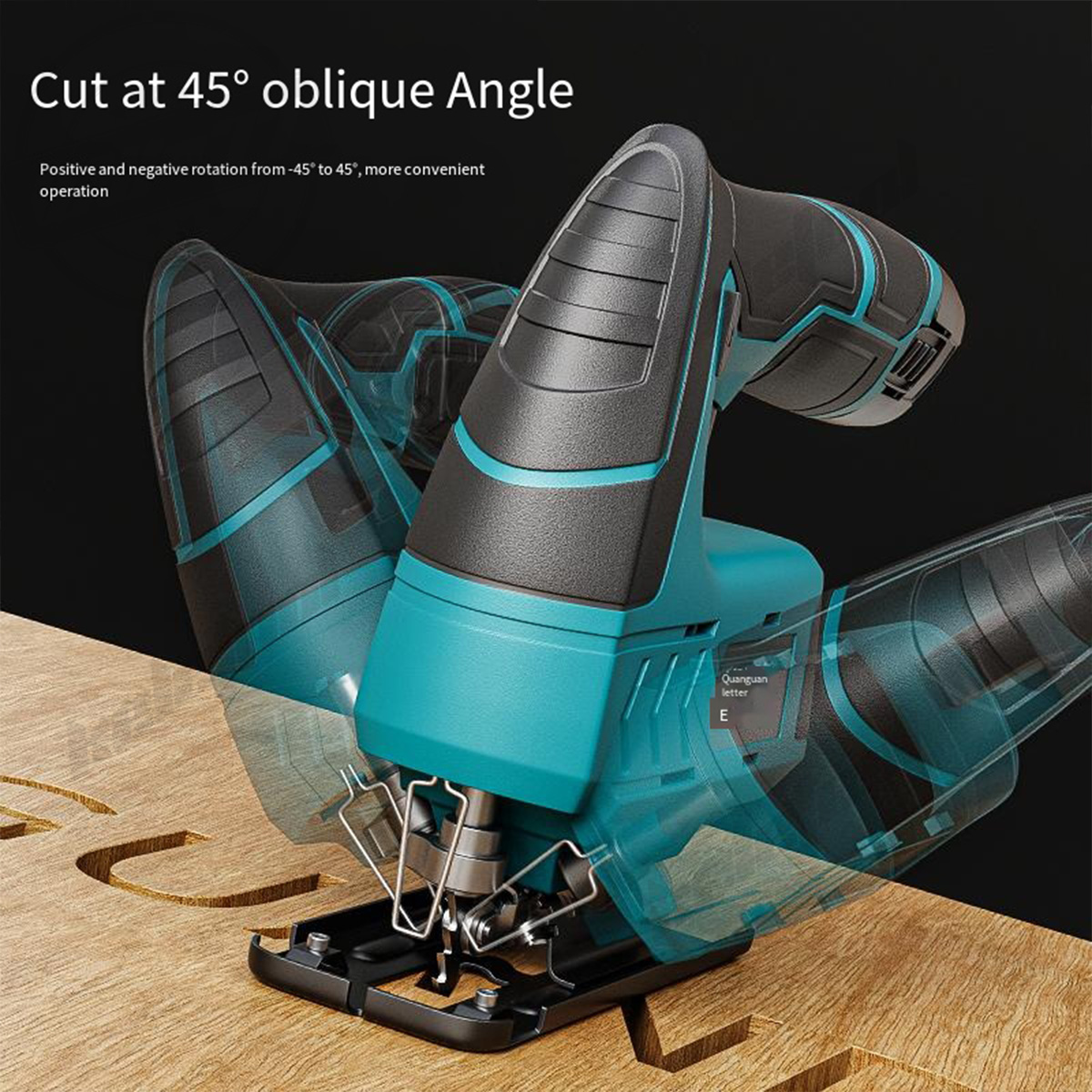 Jig Saw Speed Electric Saw 10 Pieces Blade Variable High Speed Control ...