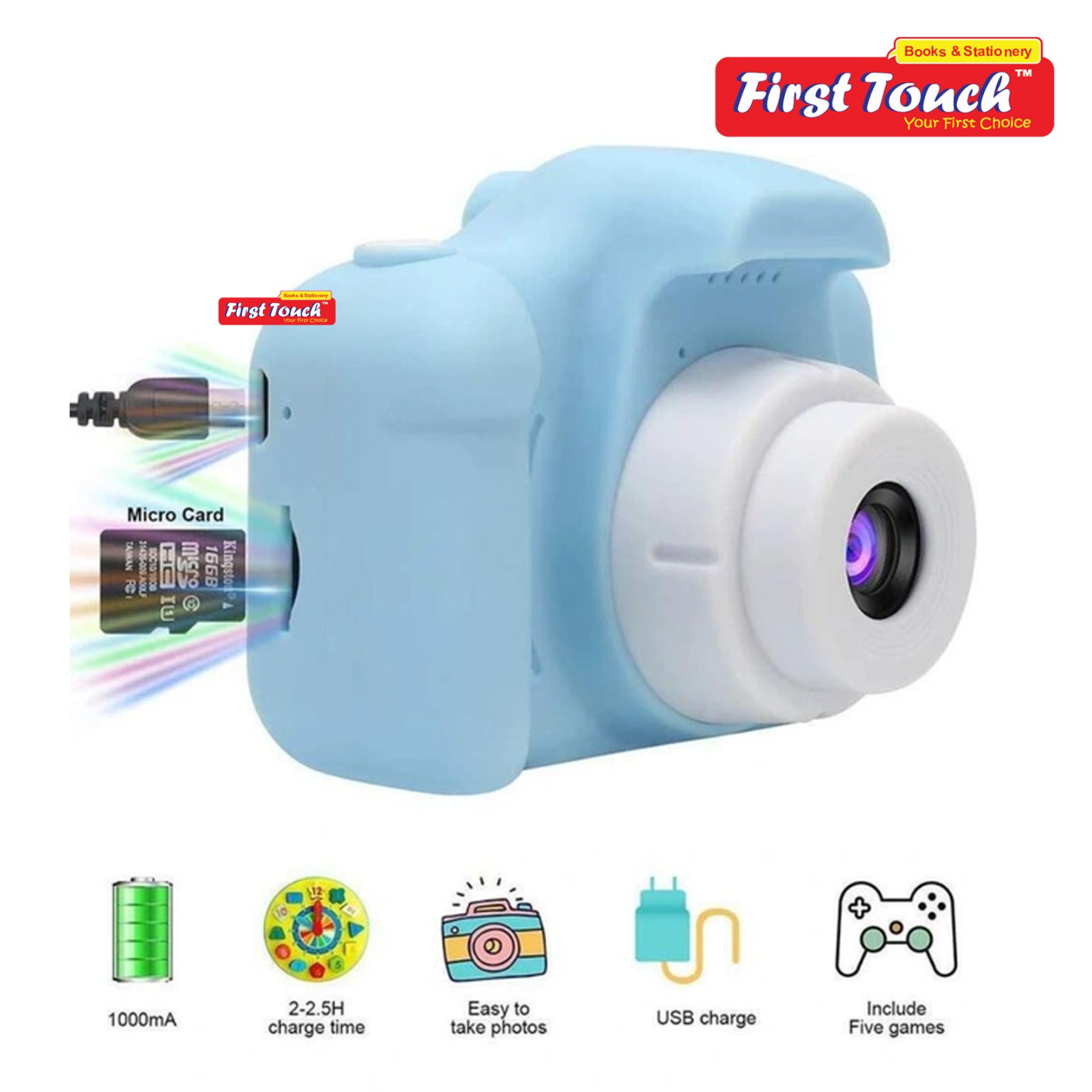 HD Mini Camera for Children Kids 1080P Digital Camera Kamera Budak ...