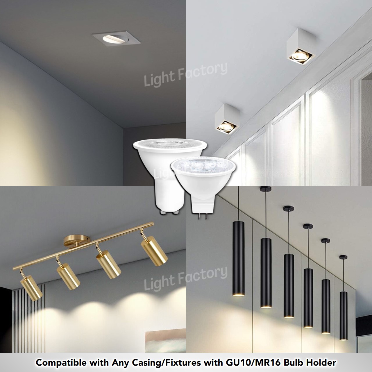 【2 YEARS WARRANTY】MR16 Bulb / GU10 LED Bulb 7W 10W Spotlight Eyeball ...