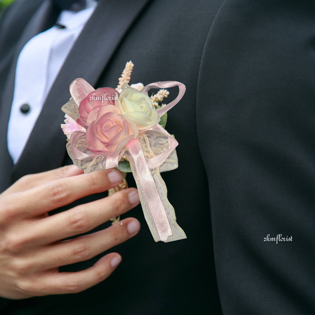 (10PCS) ROZET BUNGA Kendarat Rewang Kahwin kenduri jamuan hantaran ...