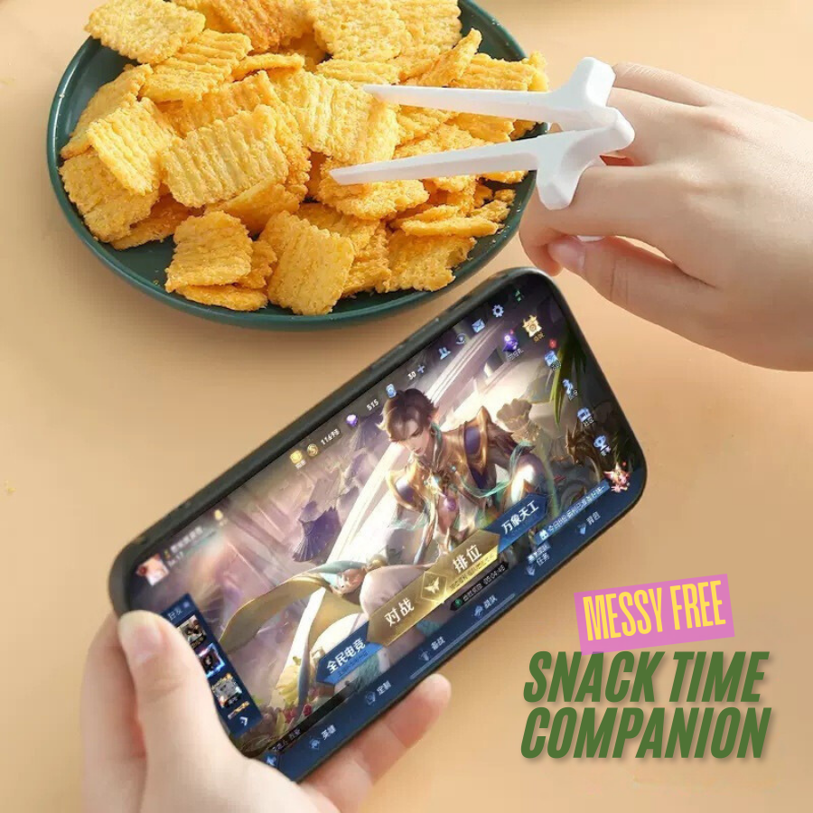 Snack Finger Chopsticks Multi Tasking Gaming Snack Tool PC working ...