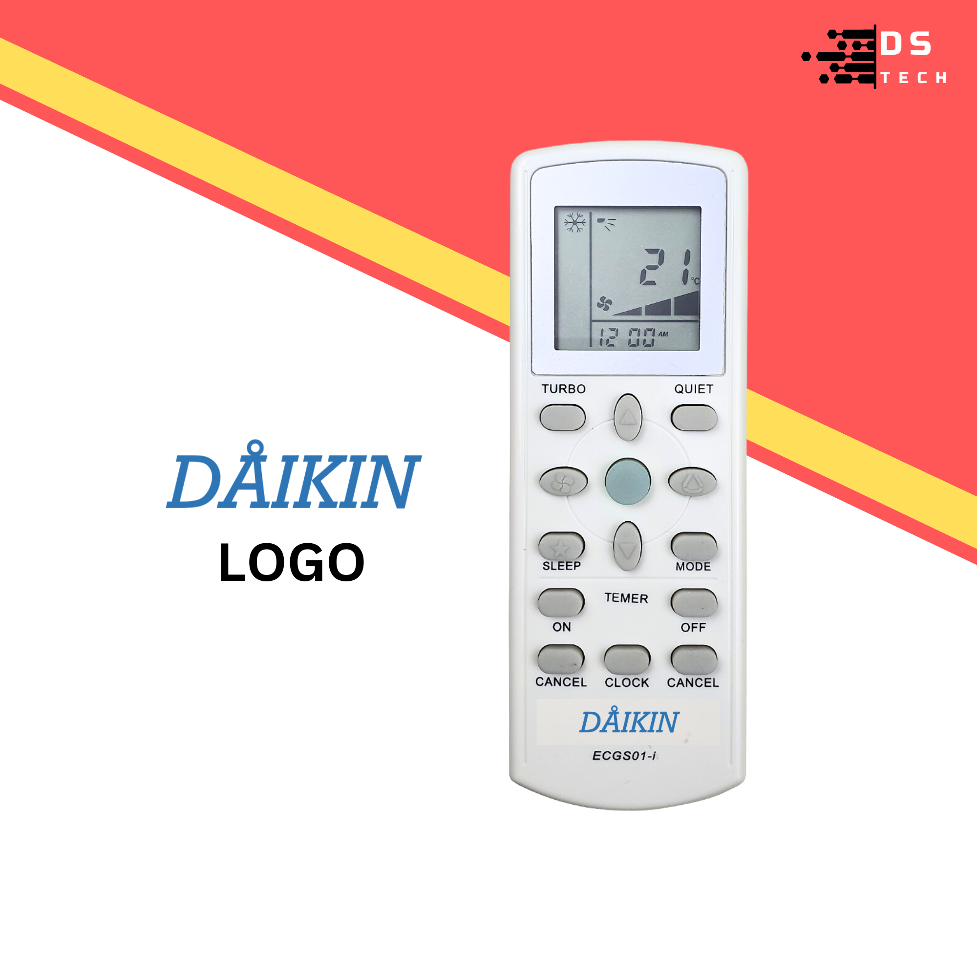 YORKi / DAIKINn / Acsoni Aircond Remote Control Replacement DGS01 ...