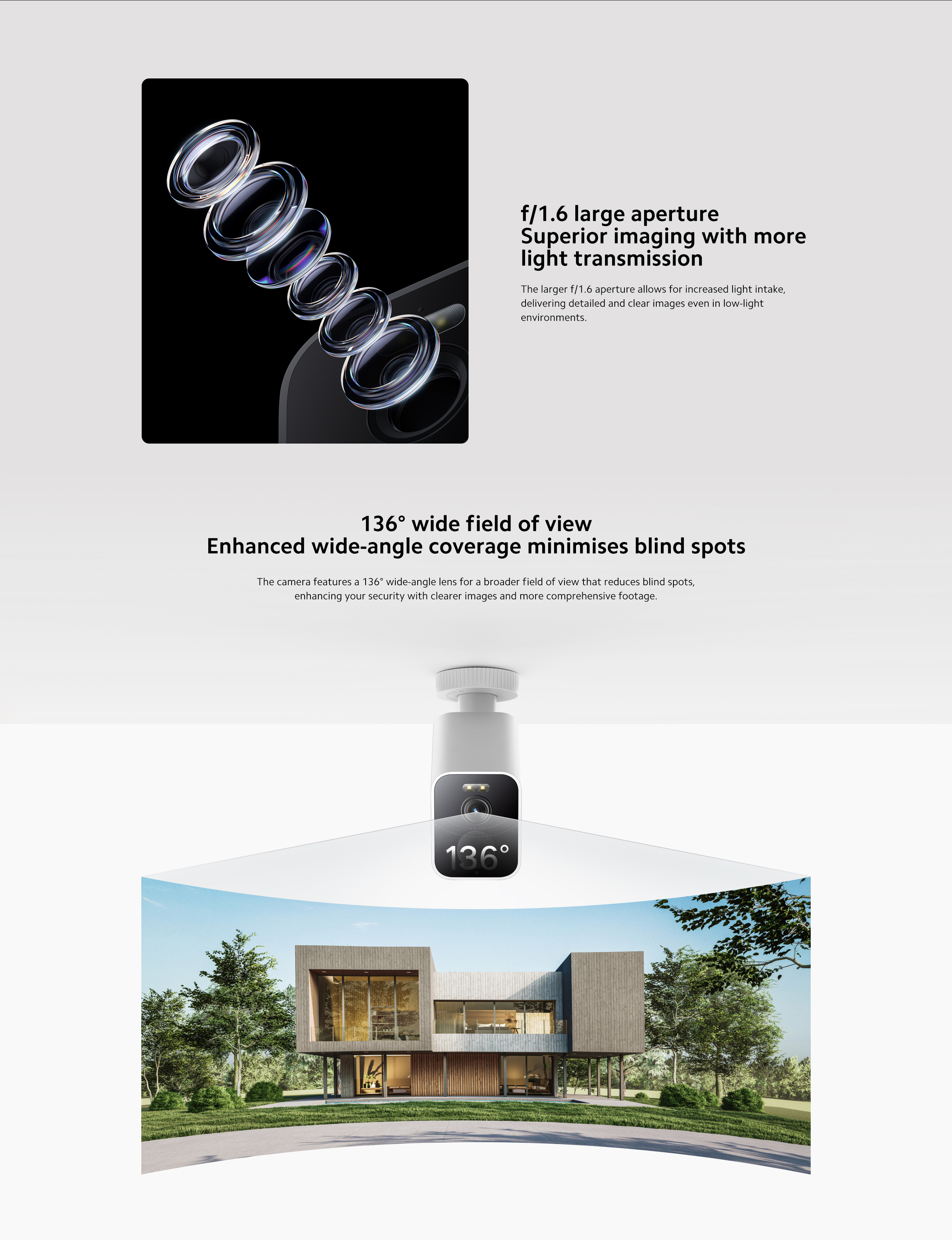 Xiaomi Outdoor Camera BW500 Camara de Exterior