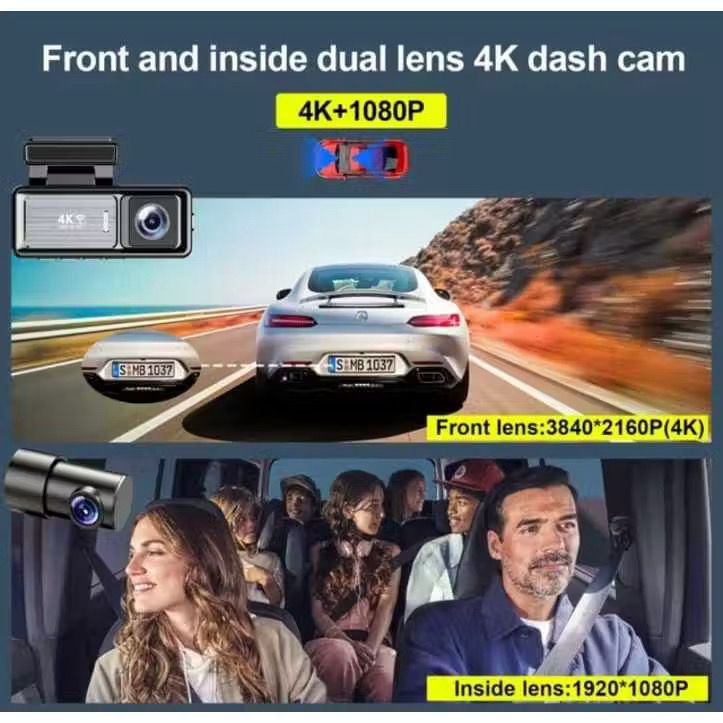 📷 Samurai Katana 4K Dashcam DVR Dual Camera Front & Back Car Recorder ...