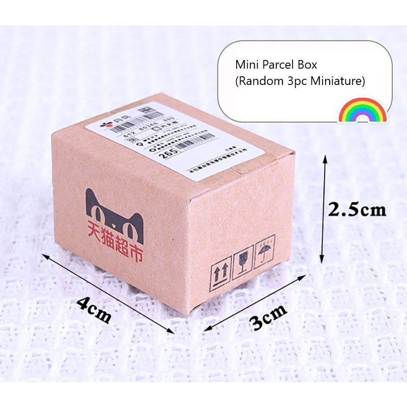Surprise Random Gift Miniature Supermarket Blind box Gift Mini parcel ...