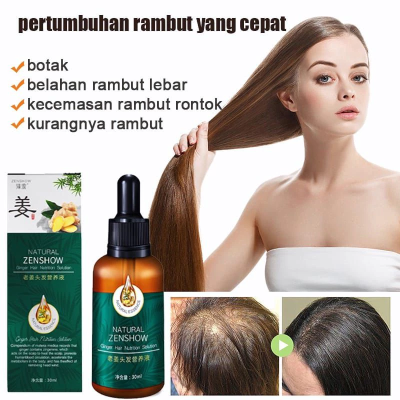 Hair Growth serum hair fall lebatkan rambut hair tonic growth Hair Loss ...