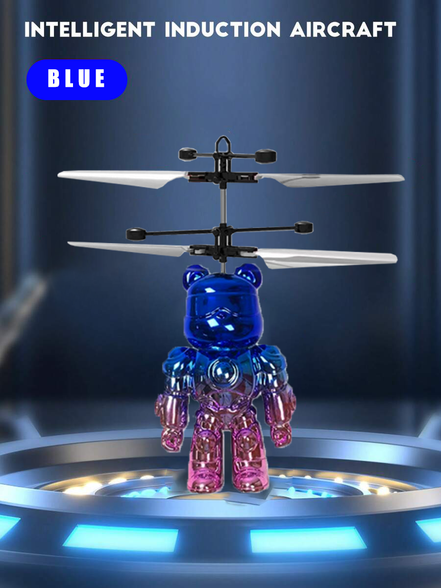 Mech violence Bear Remote Hand Sensor Induction Control Bear Helicopter ...