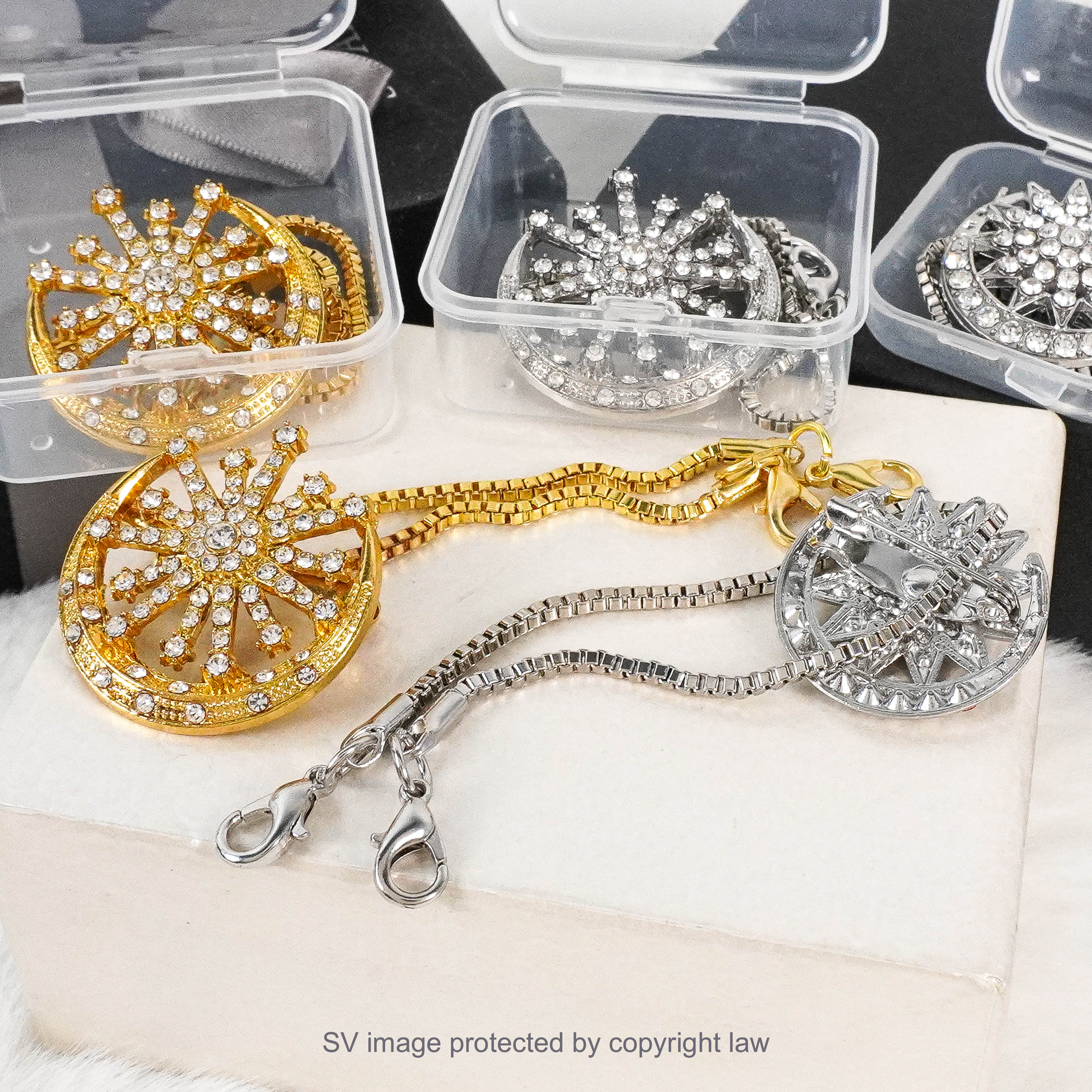 Butang Baju Melayu Crystal 1 Set ( 5 Pcs ) Button Baju Raya Exclusive ...