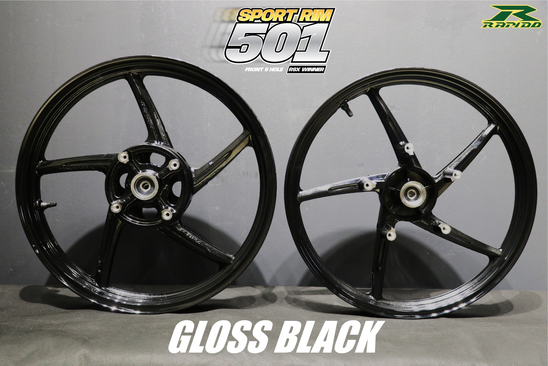 Rapido RSX Winner 150 501 Sport Rim Plug & Play PNP | Shopee Malaysia