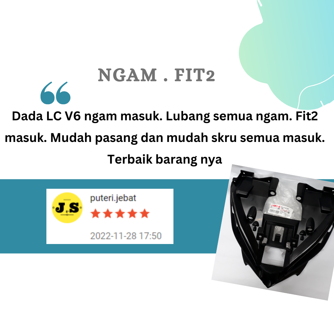 Yamaha Inner lc135 v4 v6 v7 v5 Front Panel Inner Dada lc Original HLY ...