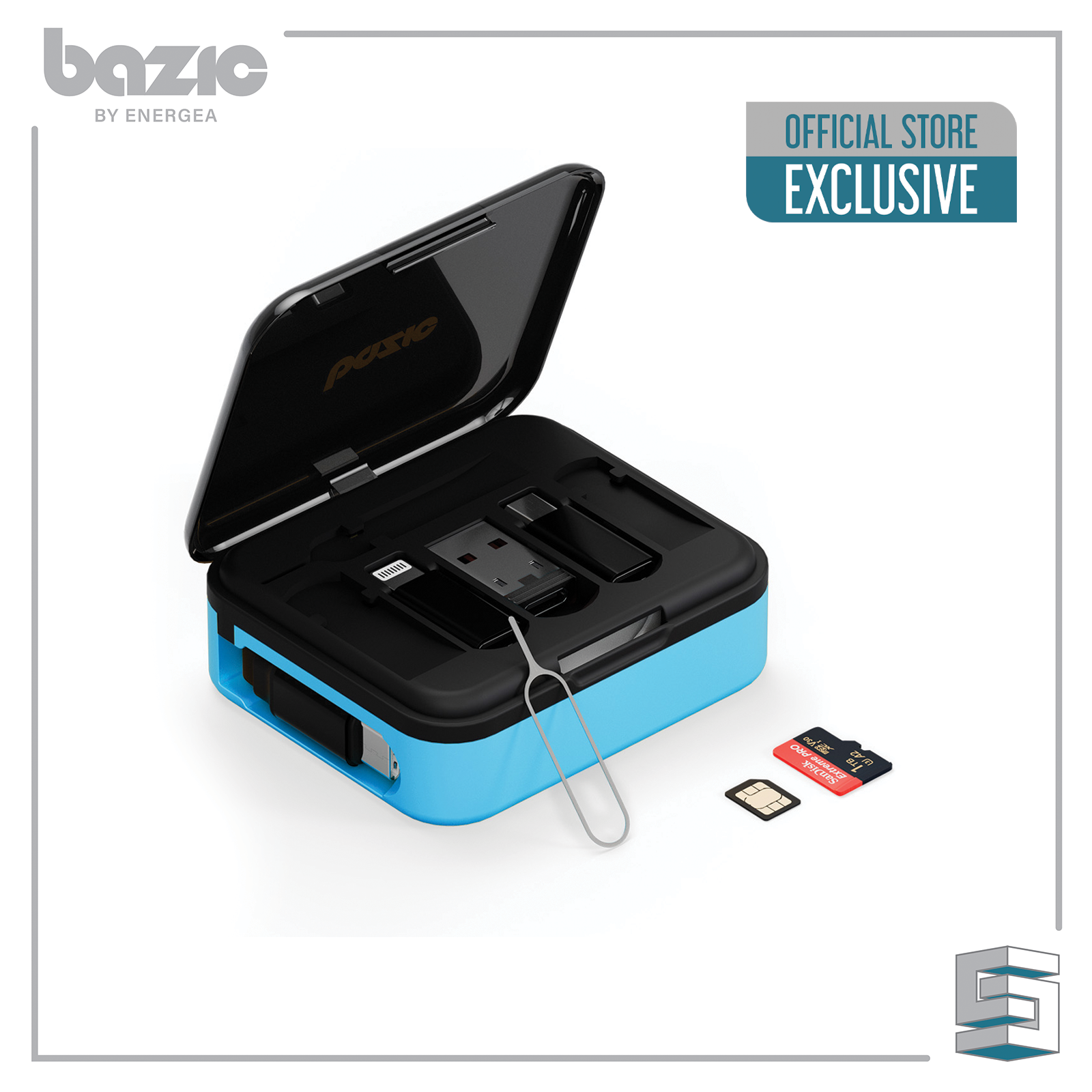 ENERGEA Bazic GoCharge Loop 5 in 1 PD60W Cable with Swappable And ...
