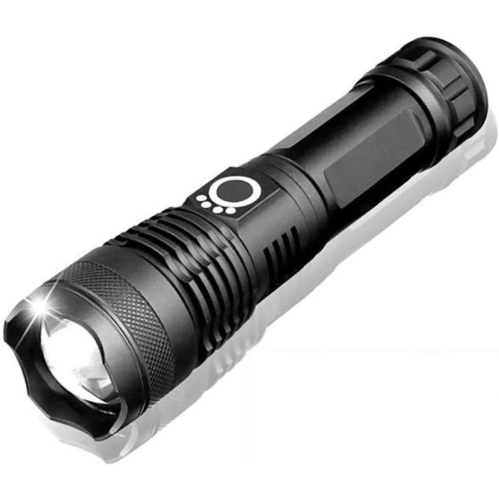 100% Original Powerful Flashlight 100000 Lumens 16000mAh LED Torchlight ...