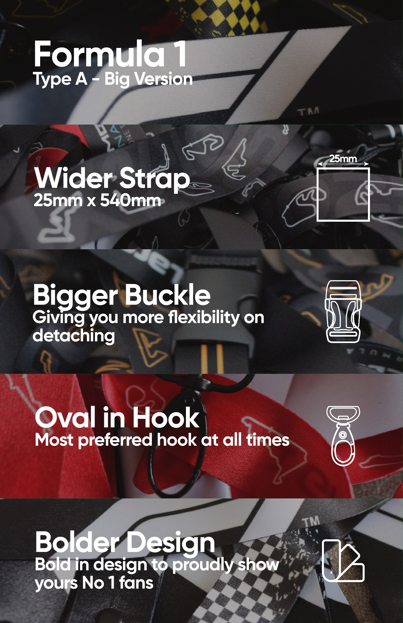 FORMULA 1 LANYARD | F1 SERIES | Shopee Malaysia