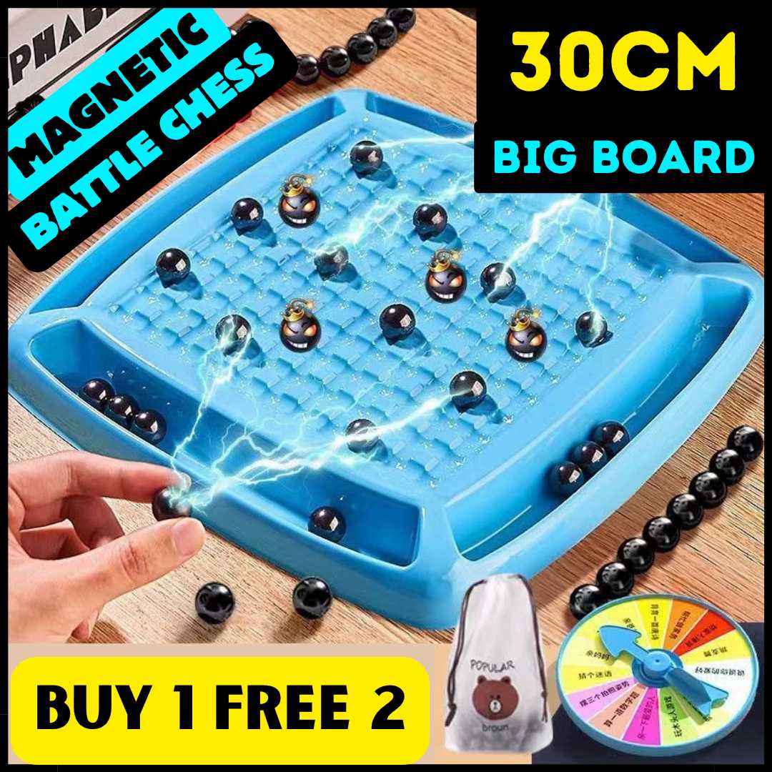 Magnetic Battle Chess Board Game Fun Exciting Strategy Game for Kids ...