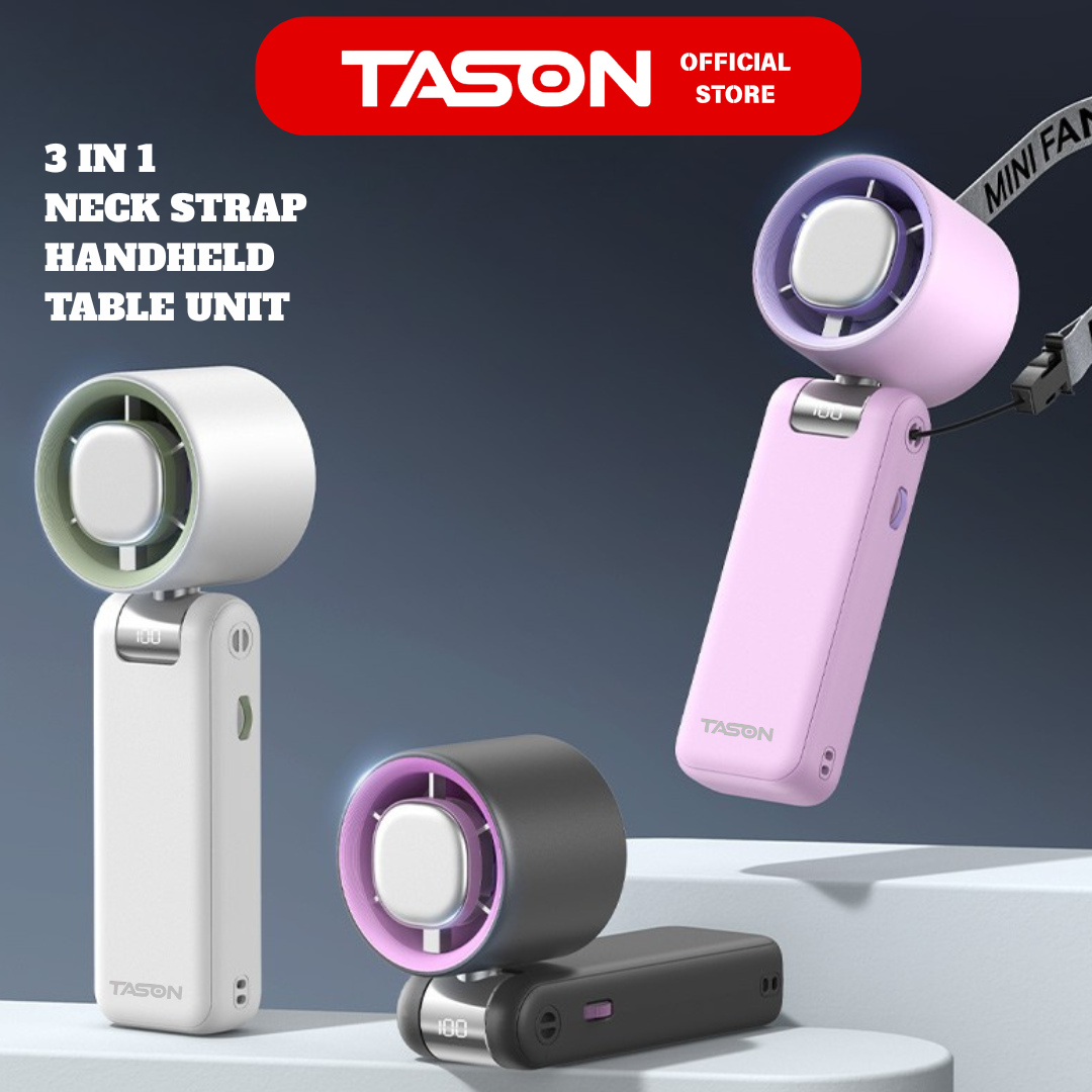 1 Years Warranty Tason mini protable fan 100 wind speed adjustable ...
