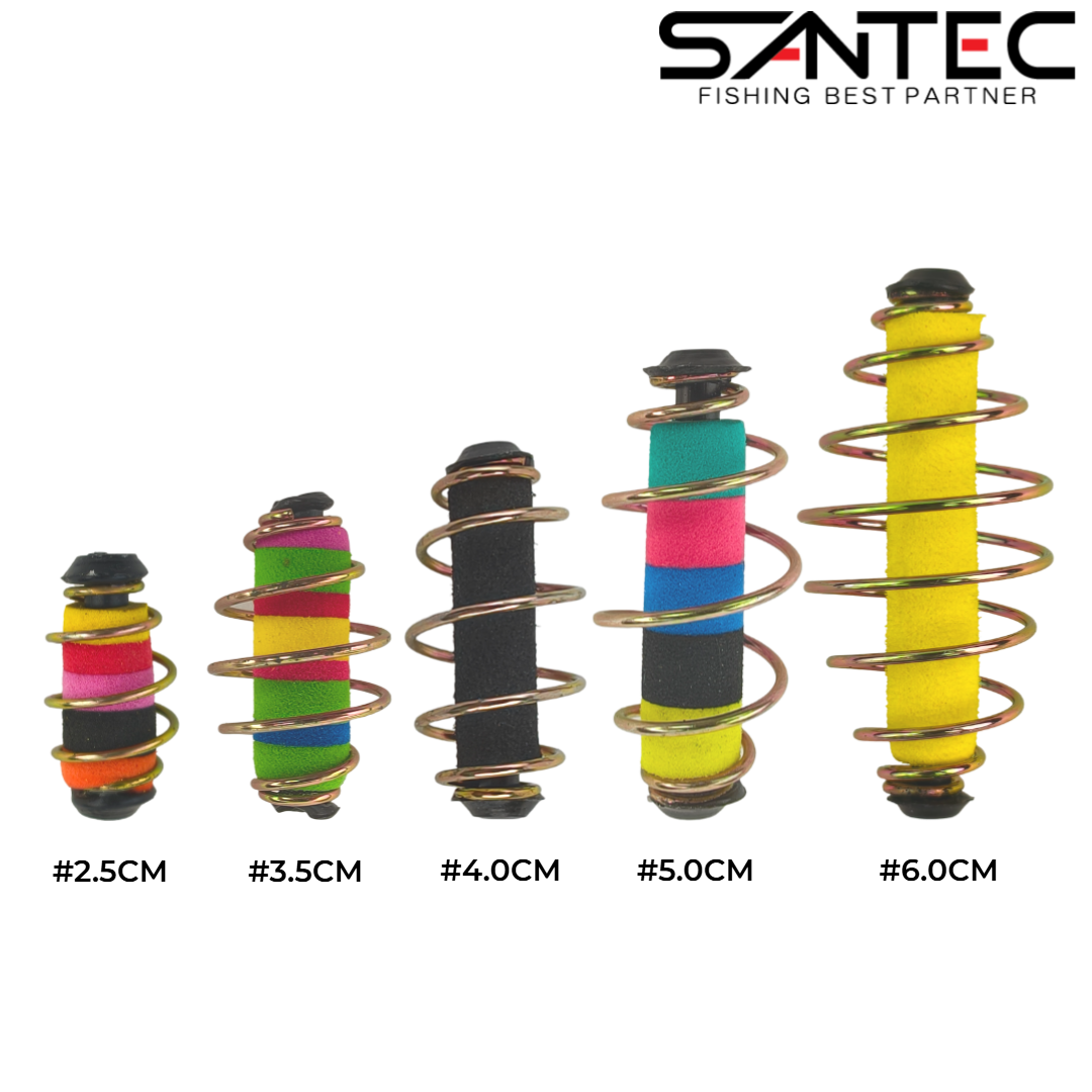 SANTEC - TUBE BOM SPRING WITH EVA FLOAT 39082 MATABOM FLOAT FISHING ...