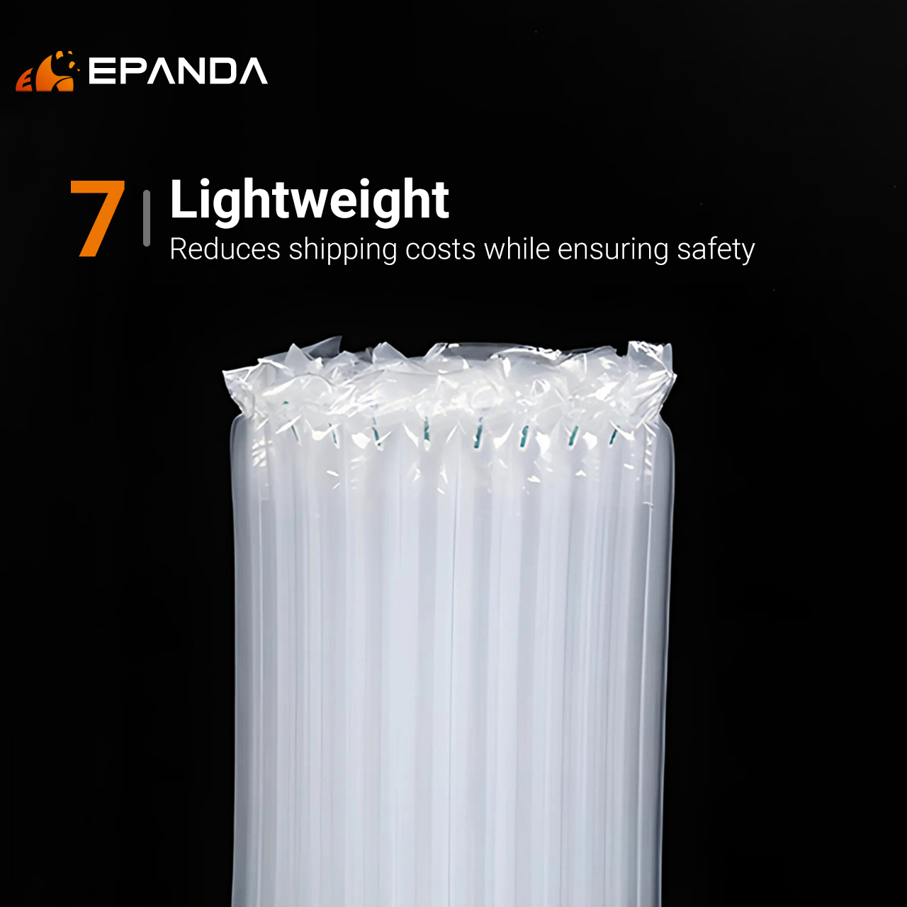 50m Bubble Wrap Air Inflatable Packaging Roll Shockproof Cushion Ecom ...