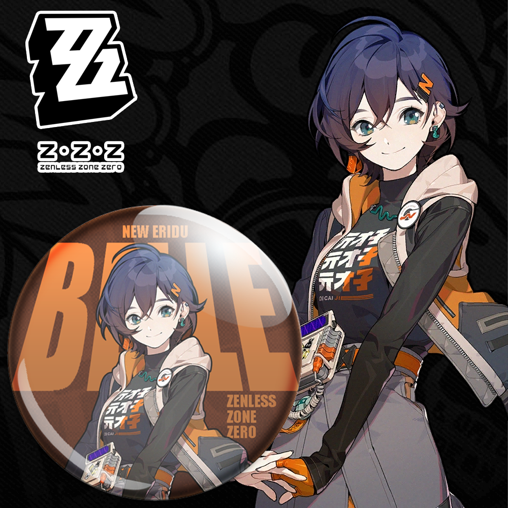 【绝区零】角色立绘阵容系列铁徽章 【Zenless Zone Zero】 Character Lineup Series Iron ...