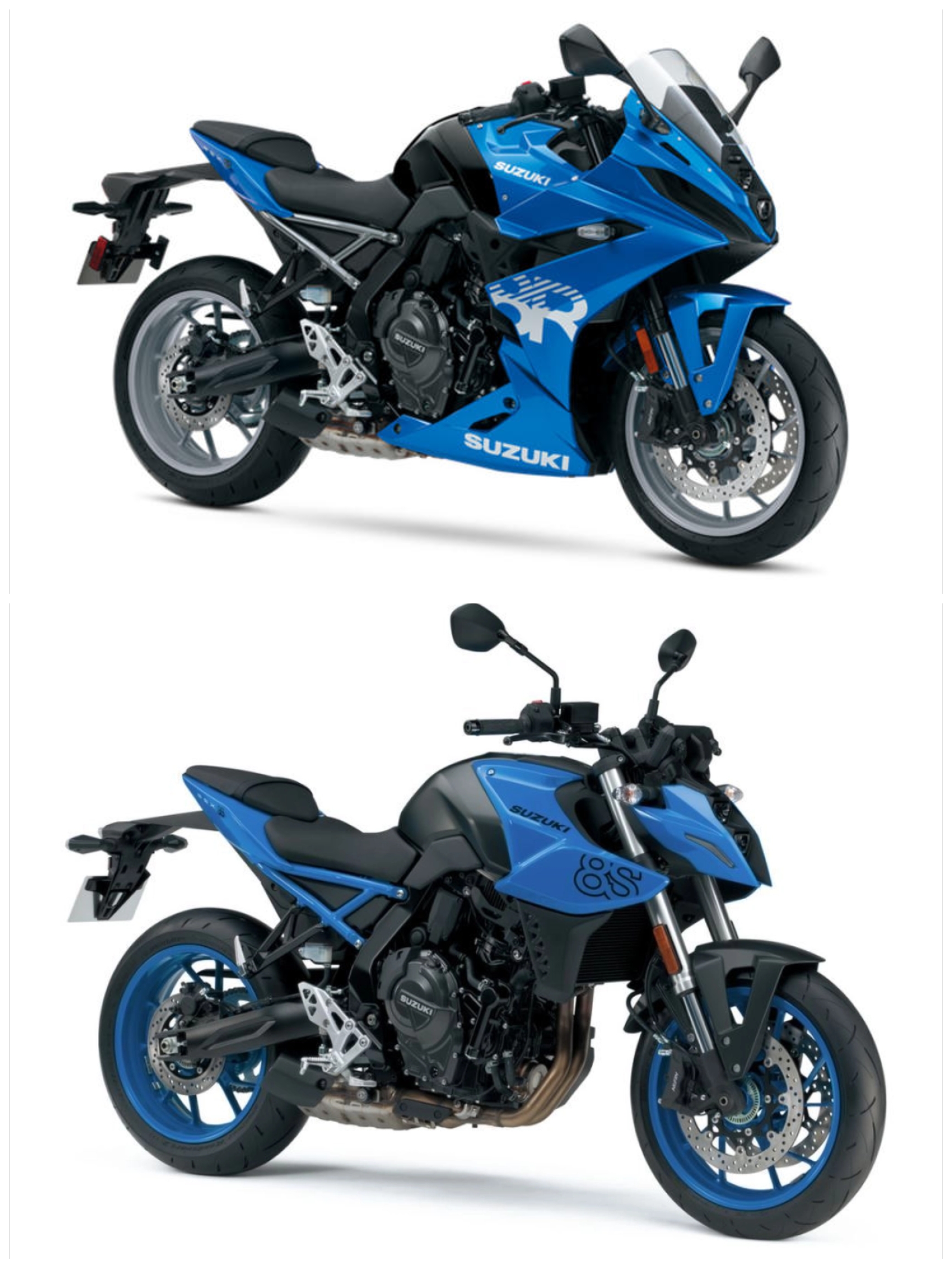 RK Sprocket Set SUZUKI GSX-8S GSX-8R 525 GB KRX X-Ring Black Gold Chain ...